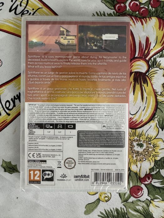 Spiritfarer nintendo switch