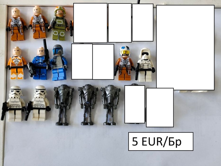 Оригинални лего минифигурки lego star wars /ninjago/ и други