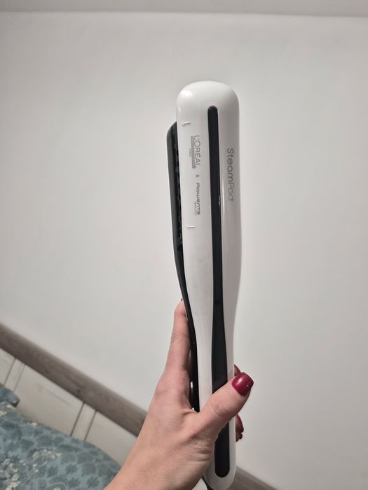Преса за коса L’Oréal Professionnel - Steampod 3.0, 180-210ºC, бяла