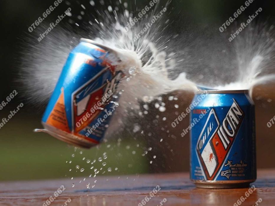 PISTOL [210 M/s] 27.2 JOULI!! /Aer Comprimat/Cu Bile Cauciuc / HDR V.5