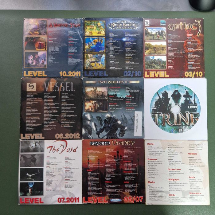 Lot Jocuri Retro PC Revista LEVEL