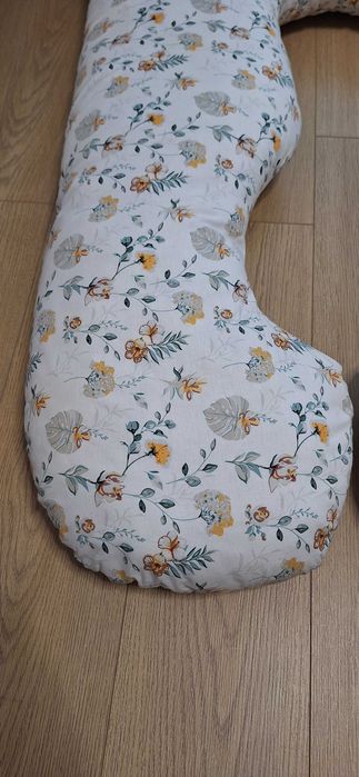 Pernă pentru Gravide 3 în 1 TWINDECO Maxim, 100% BUMBAC ORGANIC