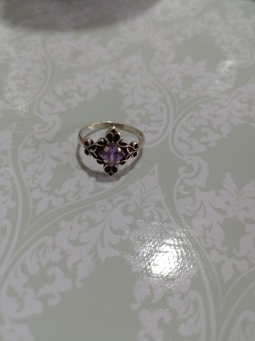 Кольцо серебряное