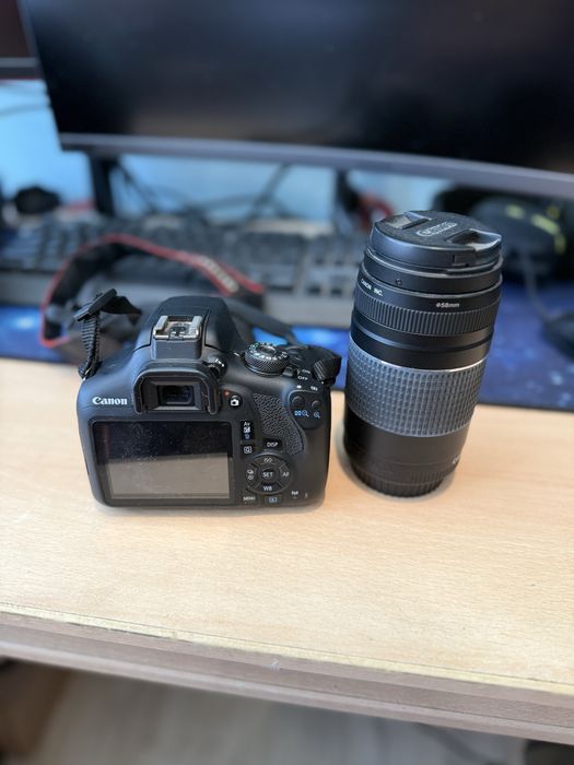 Canon eos 2000d 18-55 + 75-300