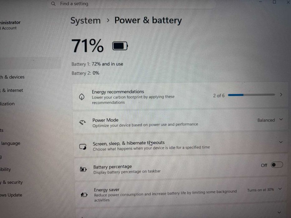 Лаптоп Lenovo T570