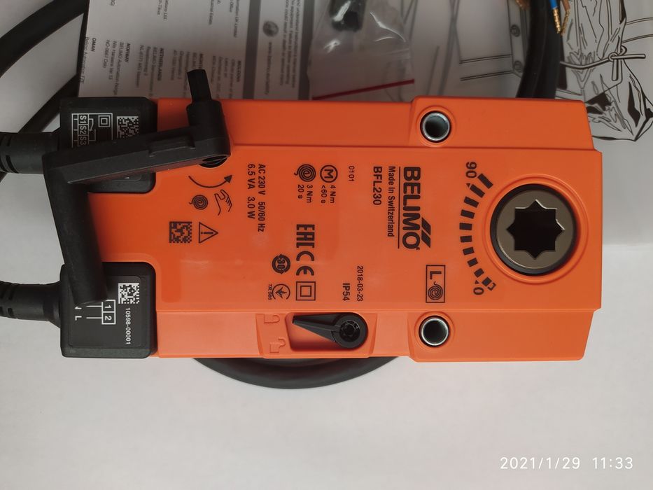 Электропривод Belimo BFL230 и BFN230.