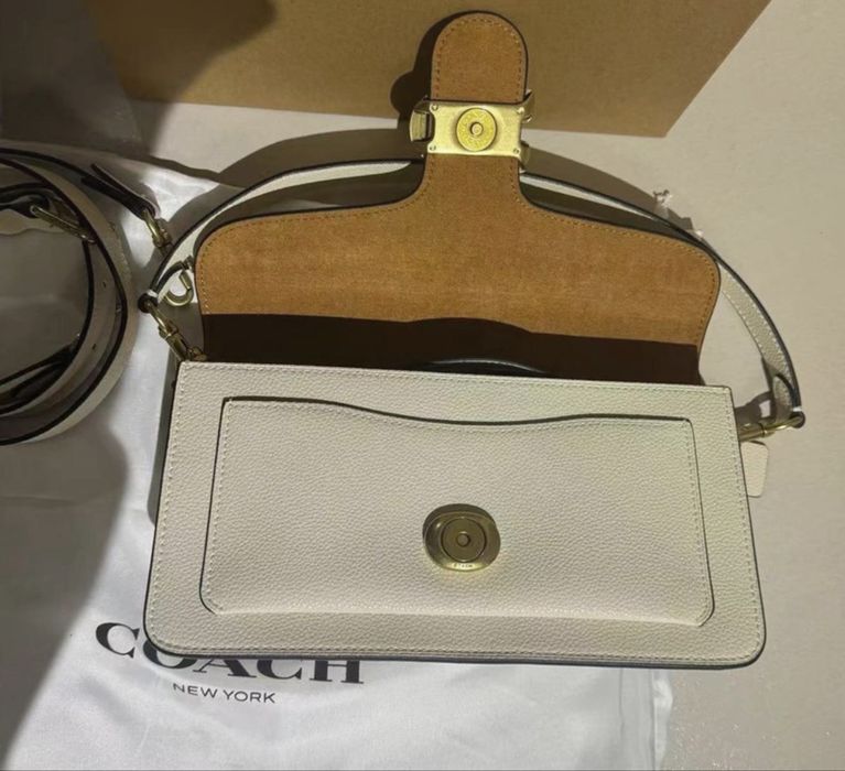 Geanta Coach Tabby 26 - Alb/crem