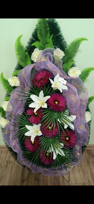 Венки корзины ритуальные оптом и в розницу