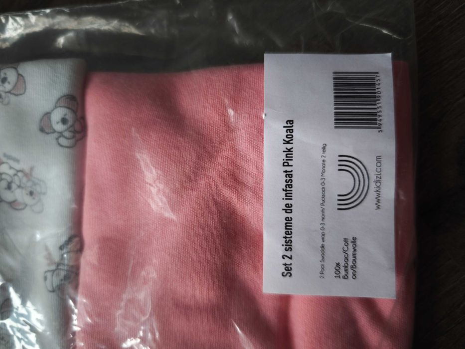 Успокояващи чувалчета за повиване - 2 броя 0-3 месеца