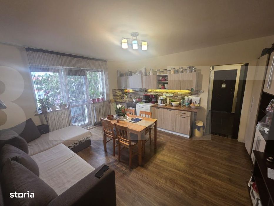 Apartament 2 camere  si living openspace cu bucatarie