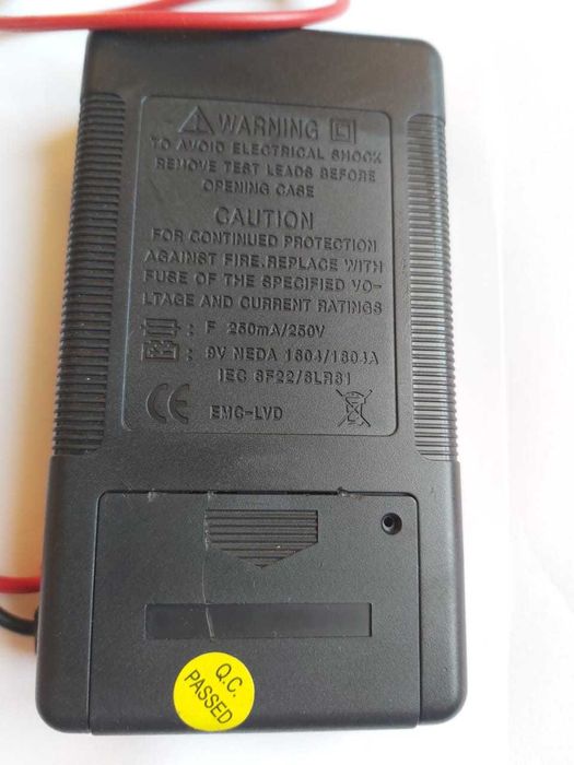 Мультиметр тестер DT-830B