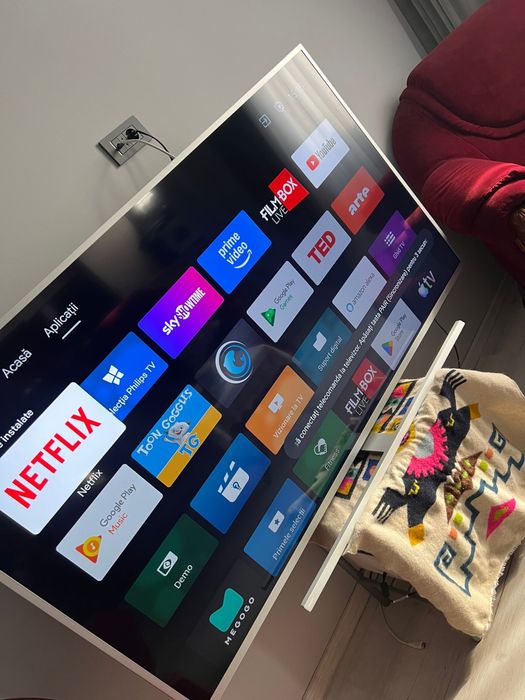 Tv philips 164cm ambilight smart