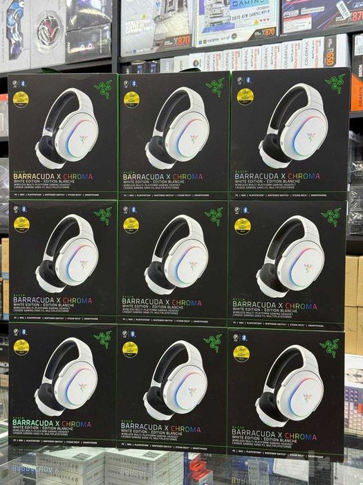 Razer Barracuda X Chroma White Edition (RGB, 2.4GHz / Bluetooth)