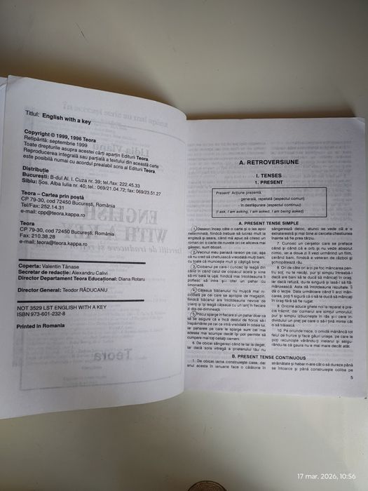 Carte - English with a Key