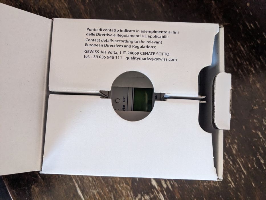 Interfata Knx Dali GW90872A Gewiss, nouă si nefolosită