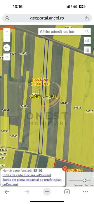 2 ha Teren Sântana de Mureș