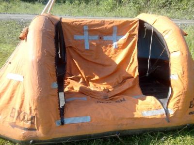 Надувная лодка, Спасательный плот на 6 человек