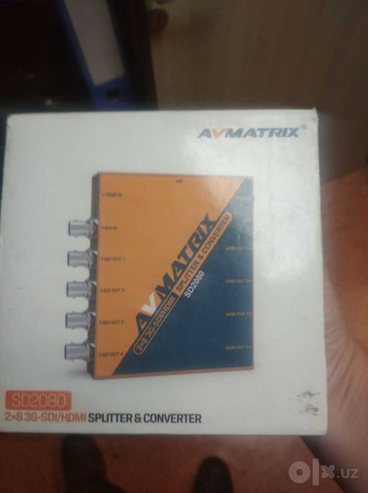 AVMATRIX SD2080 — профессиональный SDI/HDMI сплиттер-конвертер