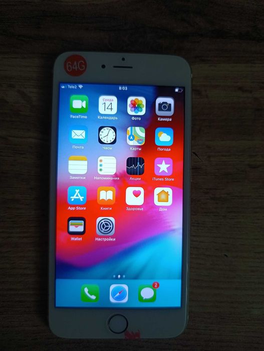 iPhone 6 plus 64gb в хорошом состояний