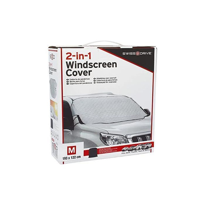 сенник за челно стъкло зима/лято с магнити m 190x122 см lawis0m ...