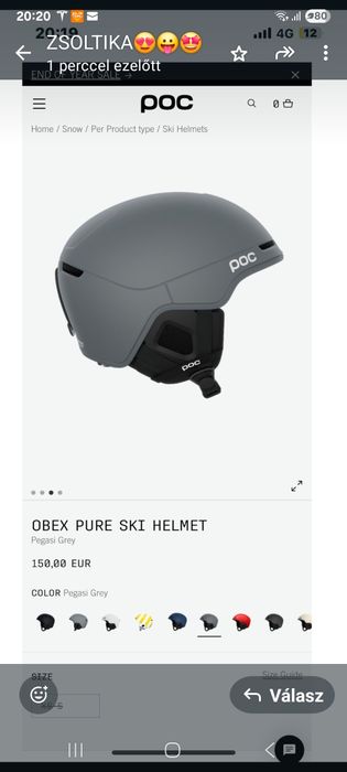 Casca schi POC mărime 51-54 XS-S