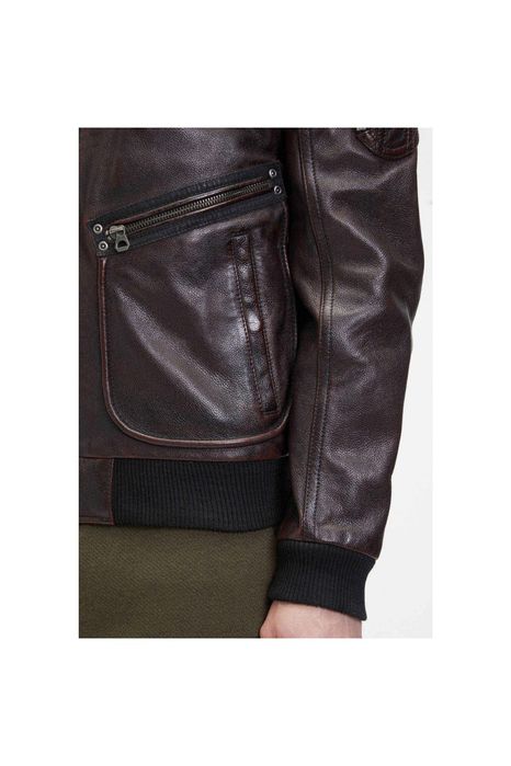 Geaca de Piele Barbati Mauritius Maro GMStarpilot