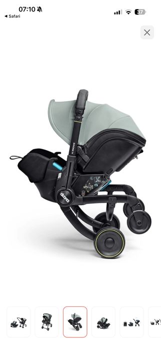 Doona X лежачая 2в1 автокресло