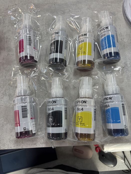 Краска для принтера Epson 664 оригинал!