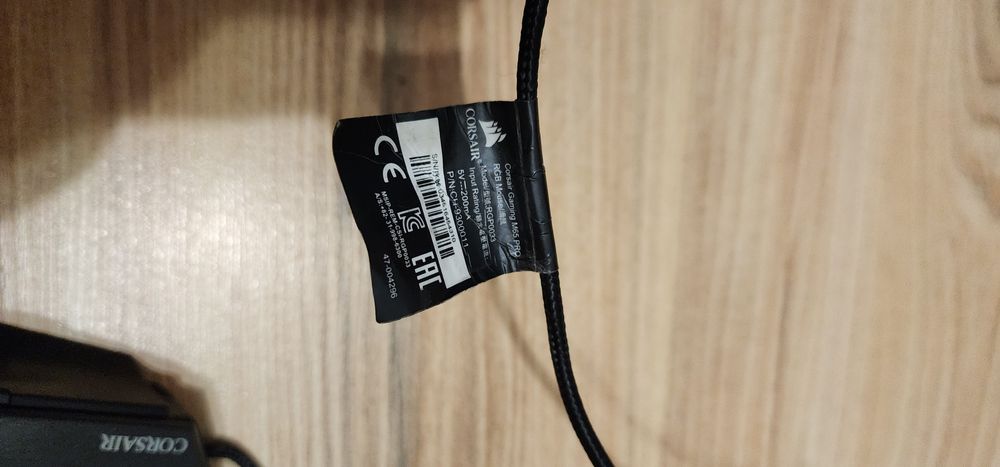 Mouse gaming  Corsair M65 Pro, RGB FPS Negru