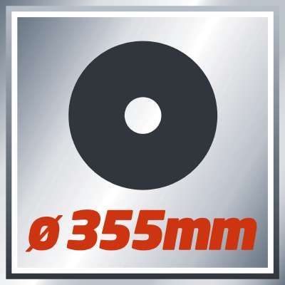 Настолен циркуляр за рязане на метал Einhell TC-MC 355 + подарък диск