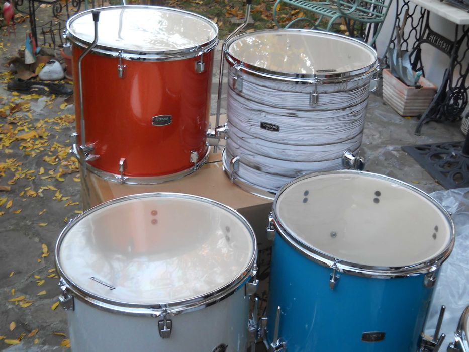Tobe-Cazane 16"/14" Yamaha/Tornado/Mapex/Ludwig
