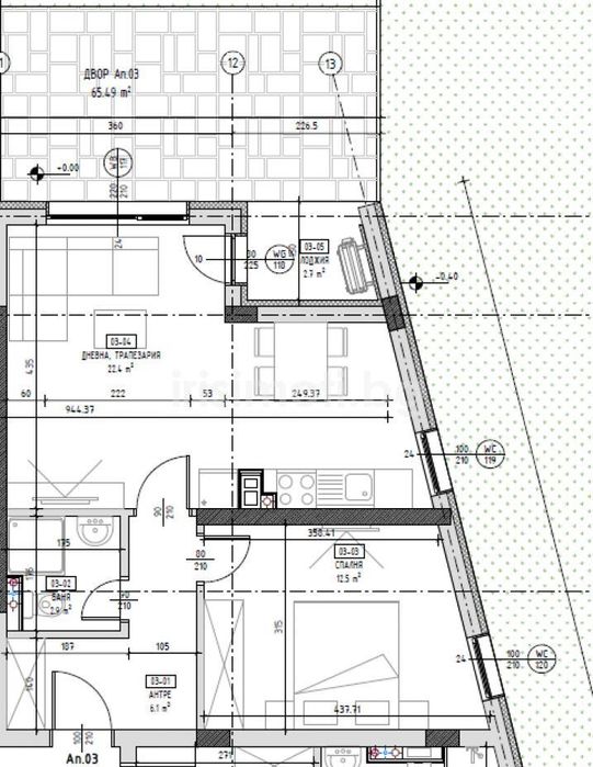 Продава се Двустаен апартамент в София, Малинова долина - 68 кв.м за 1750 €/кв.м - Снимка #6