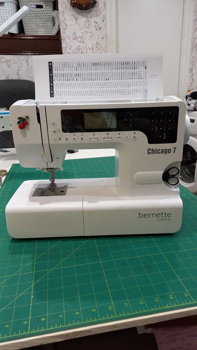 Швейная машина бернетта чикаго7