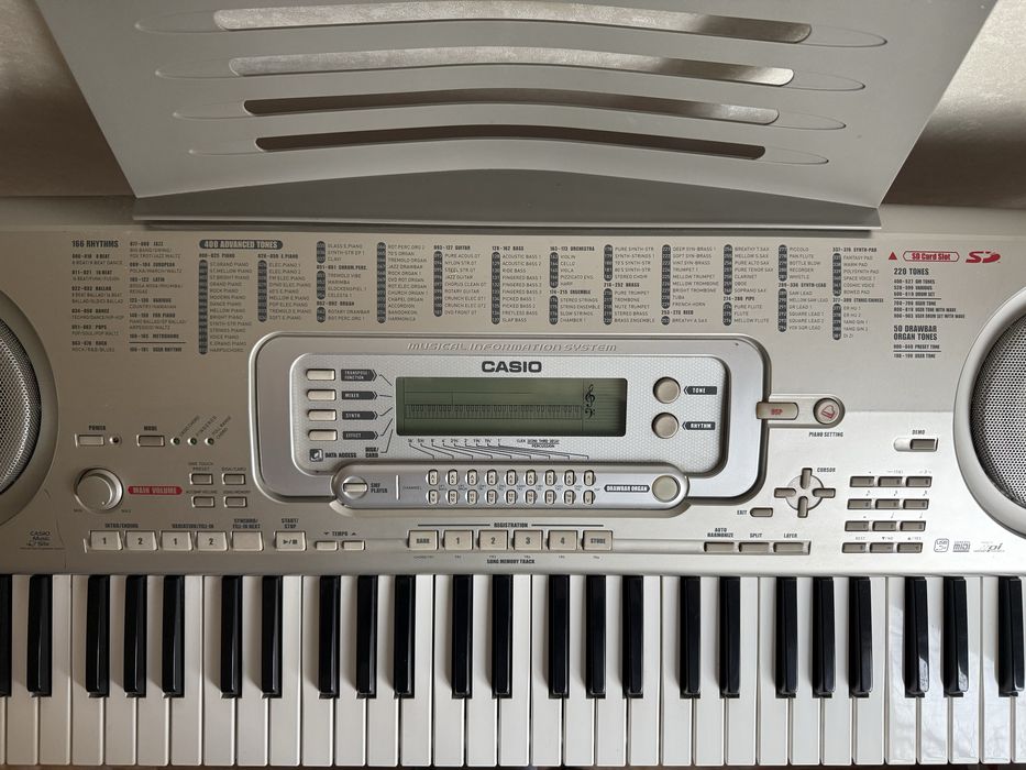 Синтезатор CASIO WK-3800