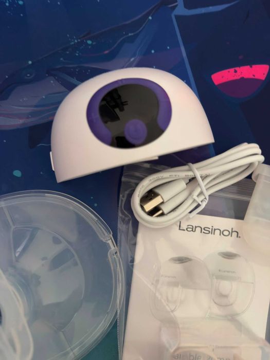 Pompă de sân Lansinoh Wearable Pump (single) – SH, stare impecabilă