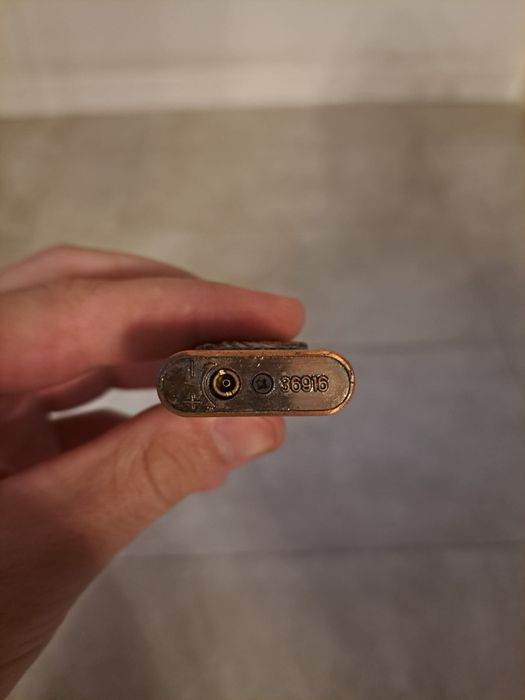 Bricheta colectie bronz / cupru gravata imagine și text Dragon