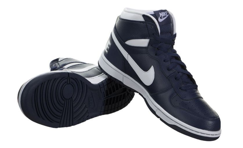 adidasi Nike Big High, Negru/Albastru/Alb, 44 -> NOU, SIGILAT