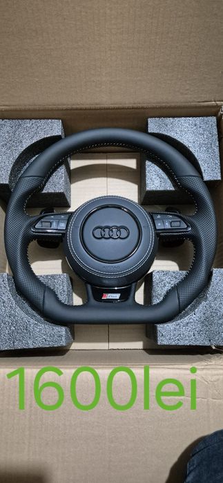 Volan nou cu carbon audi A3 A4 A5 A6 A7 A8 Q3 Q5 Q7