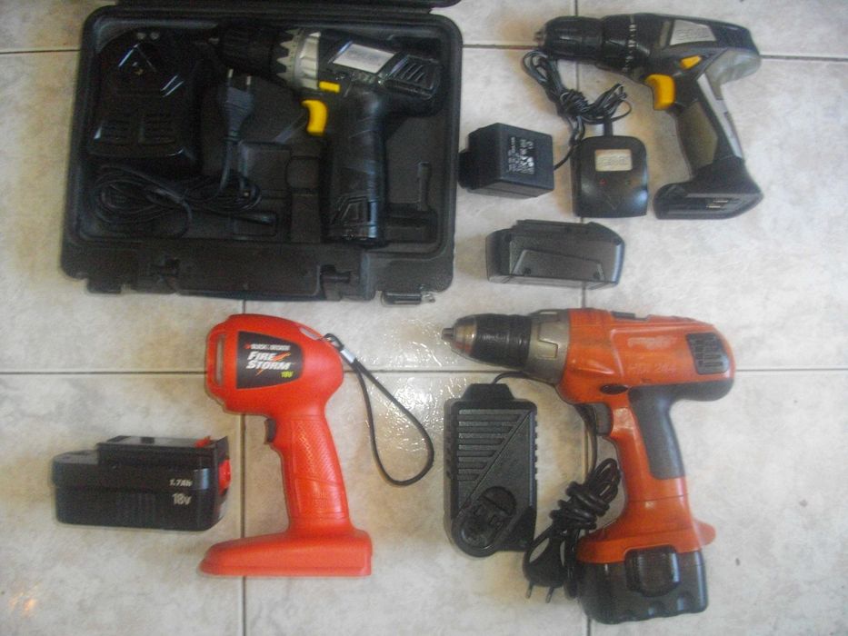Профи-Винтоверт-14,4V/10,8V-Spit/CMI/Фенер Black Decker 18V-Шв/Грм/Анг
