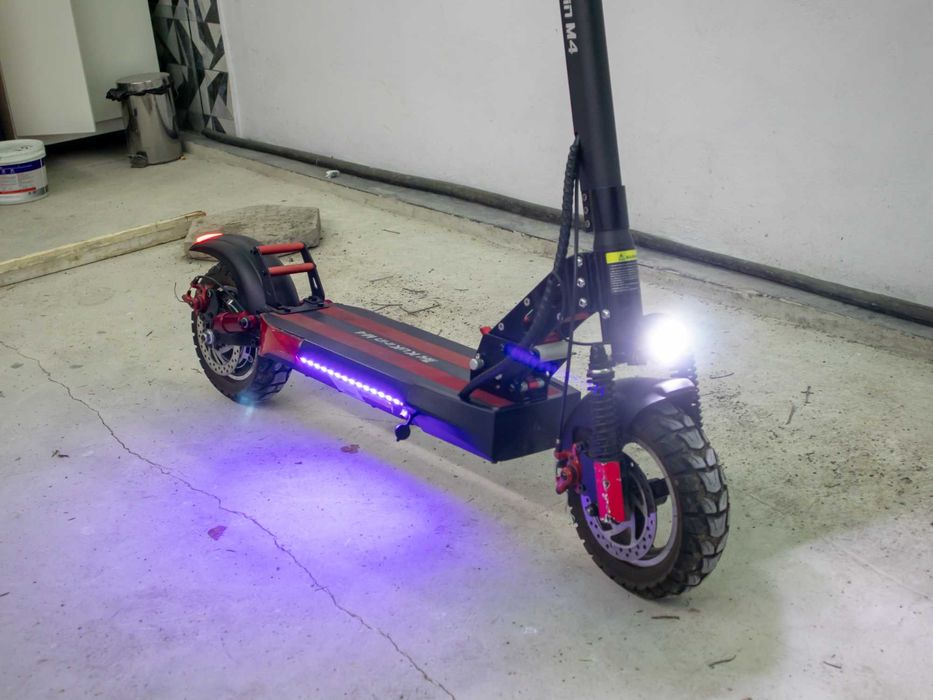 KuKirin M4 Kugoo M4 електрически скутер офроуд 52km 500W 48V седалка