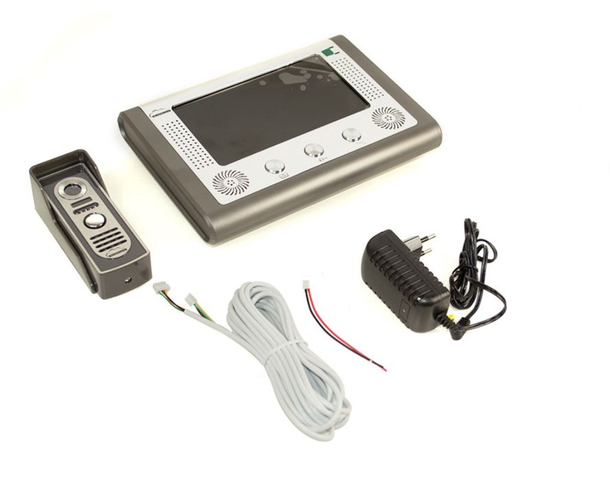 Kit video interfon silver cloud nou