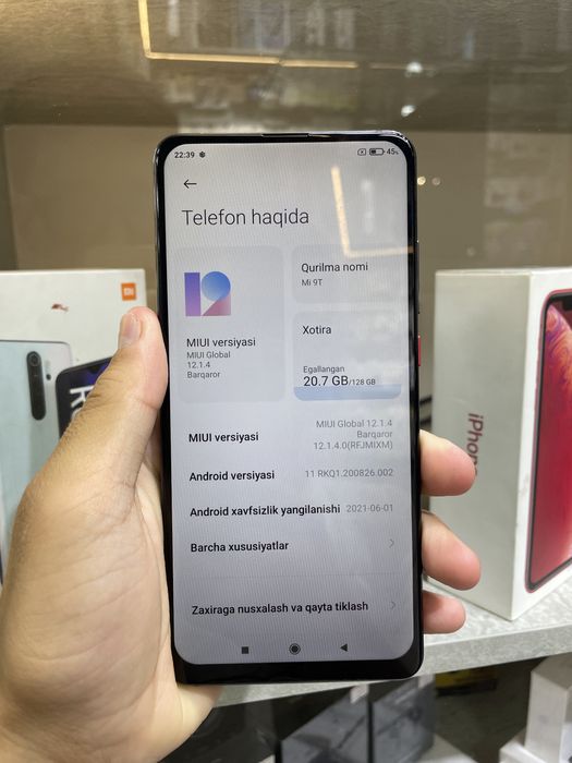 Mi 9 128 gb flagnum arzon