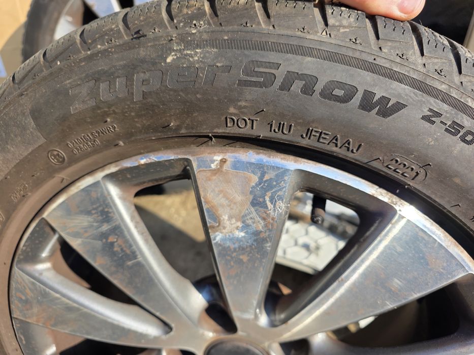 4 Roti aliaj vw passat b6 b7 golf 5 6 7 5x112 205 55 r16