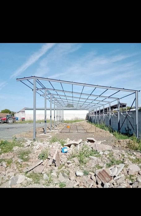 Vand structura metalică complecta 10×25-5h hale metalice hala metalica