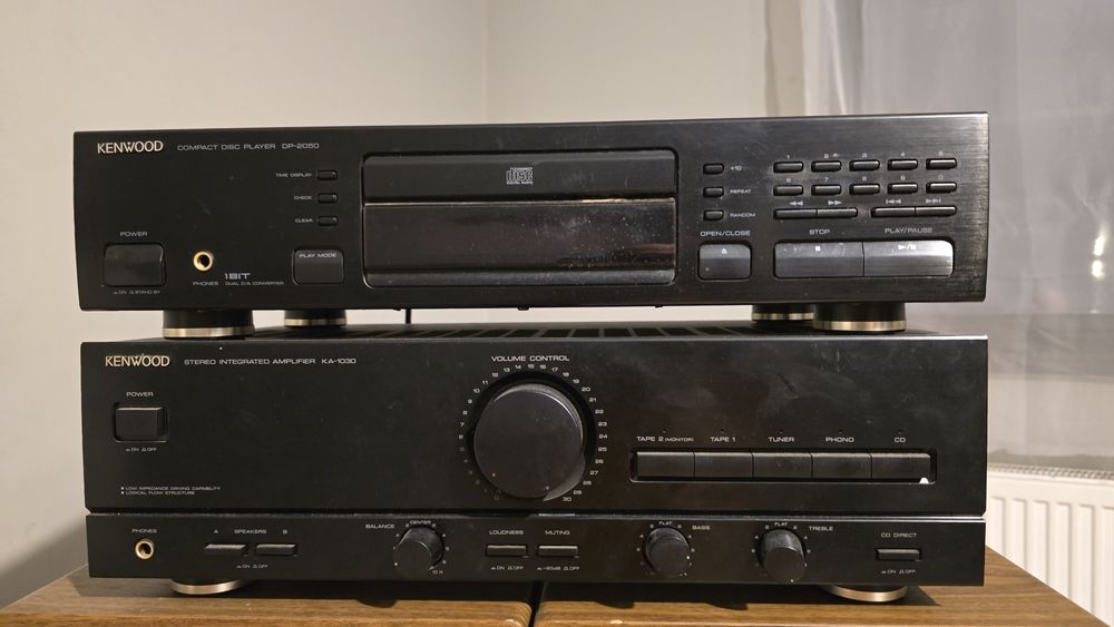 Amplificator Kenwood, CD player Kenwood, boxe Germania