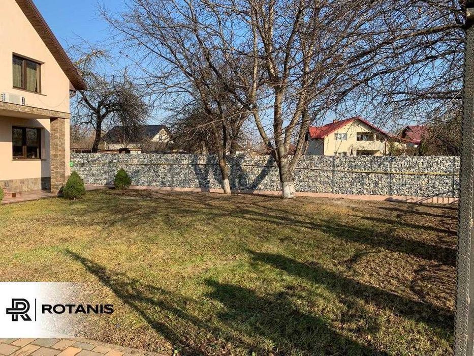 Gard natural piatra + panou tip gabion