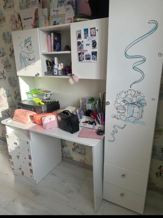 Детская мебель для девочки 100.000тг