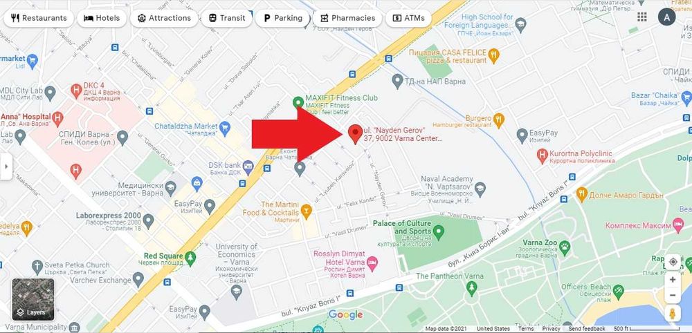 Дава се под наем Гараж / Паркомясто в Варна, Спортна зала - 16 кв.м за 142.8 € - Снимка #5