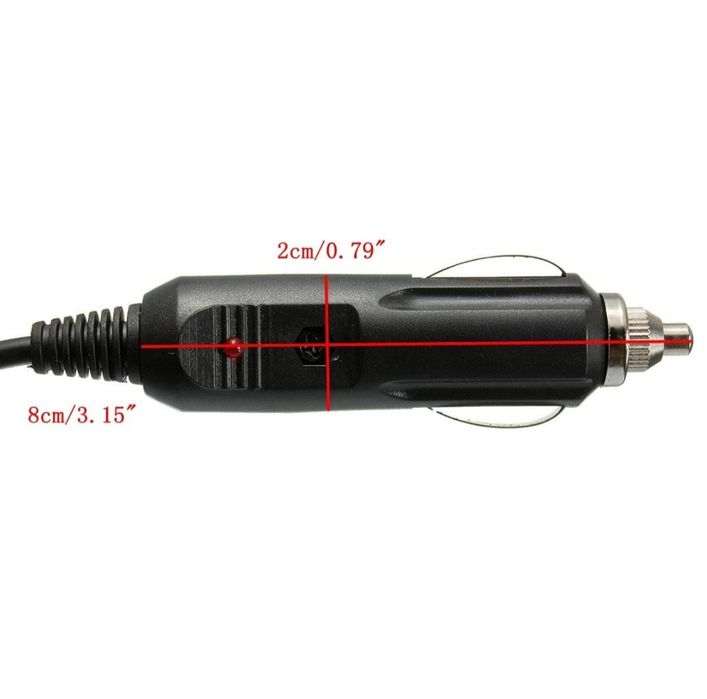 Prelungitor de 1 m pt priză auto cu mufă brichetă