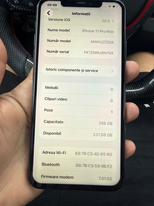 IPhone 11 Pro Max 256Gb Baterie 100%